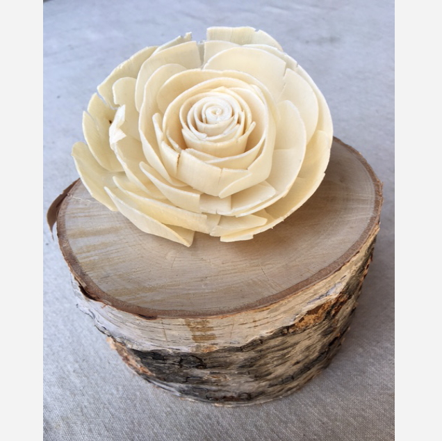 白樺フラワーアレンジ